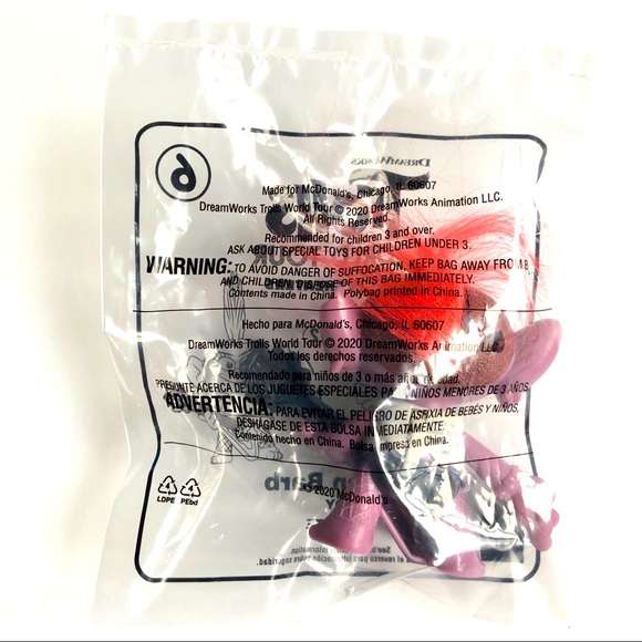 3/$15 NEW TROLLS Toy Juguete Queen Barb #6 Toy ~4” - Picture 3 of 12